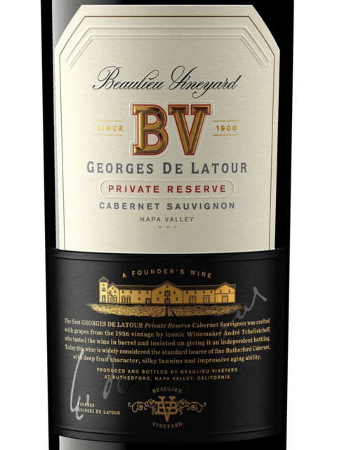 Beaulieu Vineyard Georges de Latour Private Reserve Cabernet Sauvignon 2021