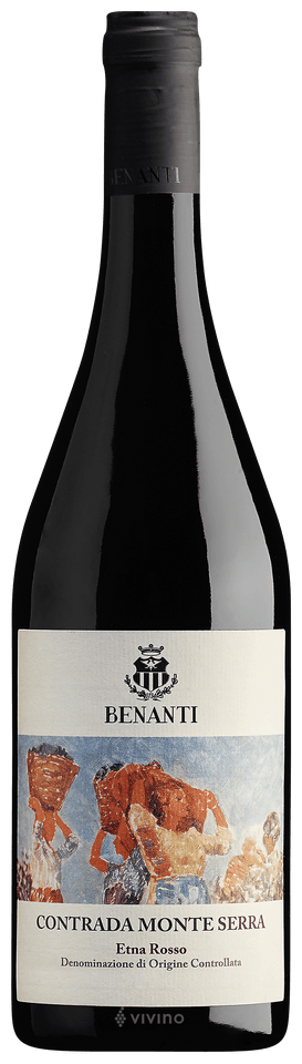Benanti 22 Etna Rosso Contrada Monte Serra TABLE RED