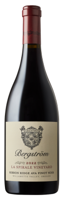 Bergstrom 22 La Spirale Pinot Noir Ribbon Ridge TABLE RED