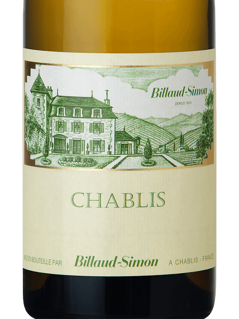 Billaud-Simon 22 Chablis TABLE WHITE