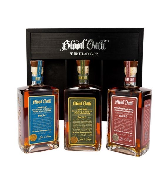 Blood Oath Trilogy Pact No 7-8-9 Bourbon Whiskey