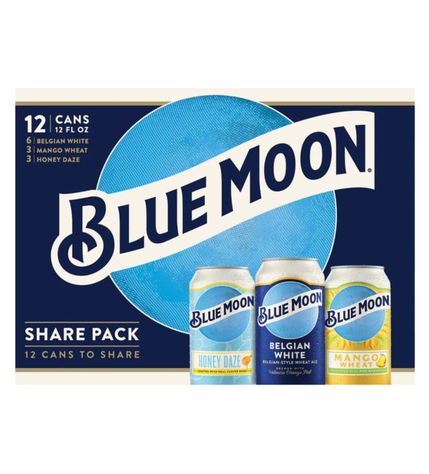 Blue Moon Variety Pk 12Pk Can