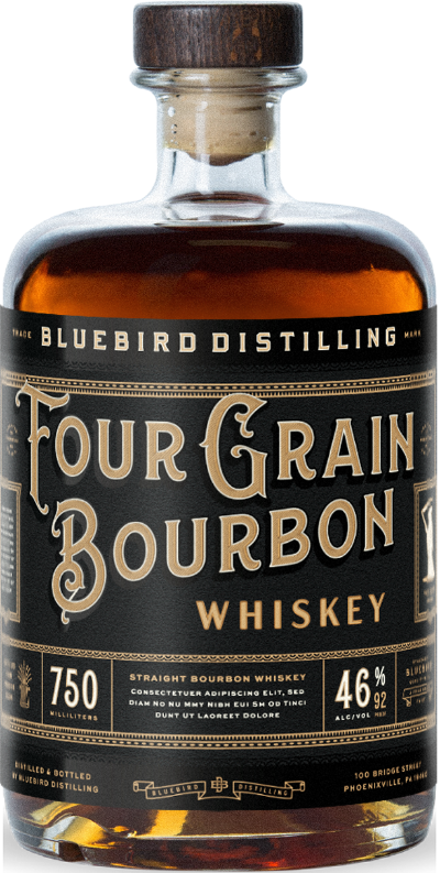 Bluebird Distilling Four Grain Bourbon