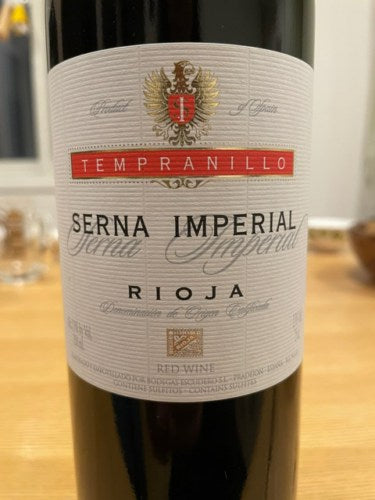Bodegas Escudero Serna Imperial Rioja Tempranillo