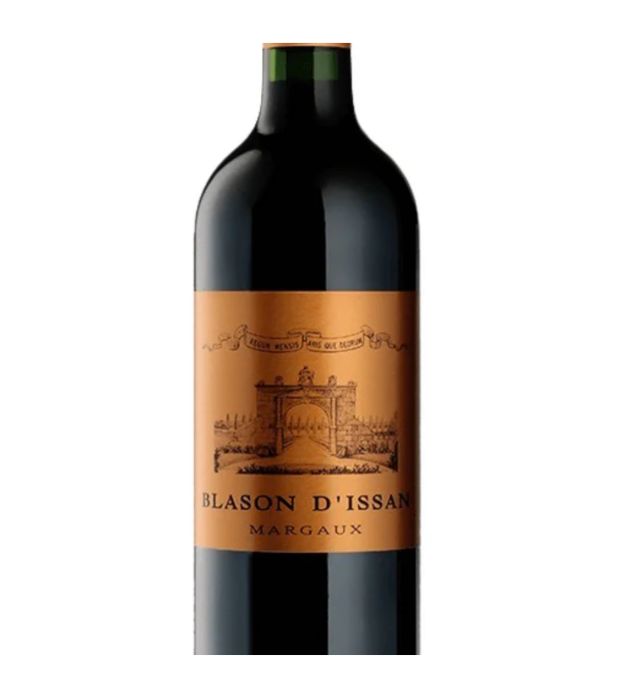 Bx Blason D'Issan 17 Margaux TABLE RED