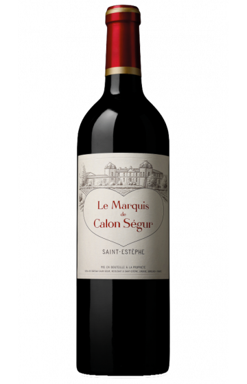 Bx Calon Segur 15 Saint Estephe TABLE RED
