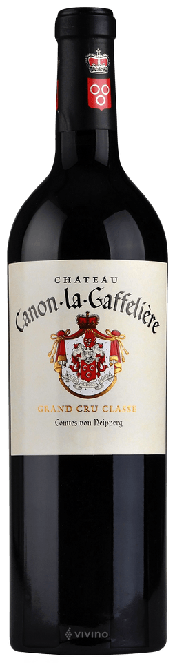 Bx Canon La Gaffeliere 18 Saint Emilion TABLE RED