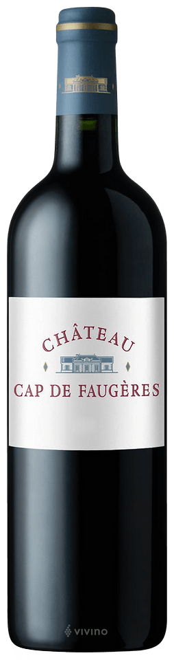 Bx Cap De Faugeres 17 Cote Castillon TABLE RED