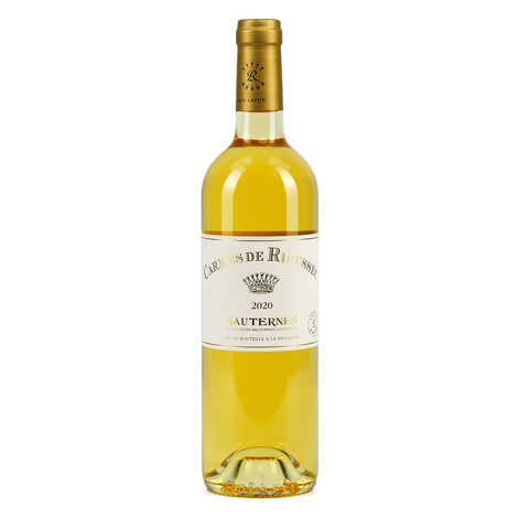 Bx Carmes De Rieussec 20 Sauternes TABLE WHITE