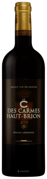 Bx C des Carmes Haut Brion 19 Pessac Leognan TABLE RED