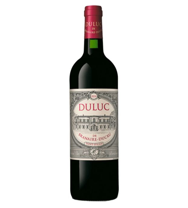 Bx Duluc Branaire Ducru 18 Saint Julien TABLE RED