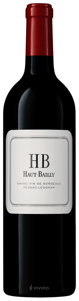 Bx HB de Haut Bailly 20 Pessac Leognan TABLE RED