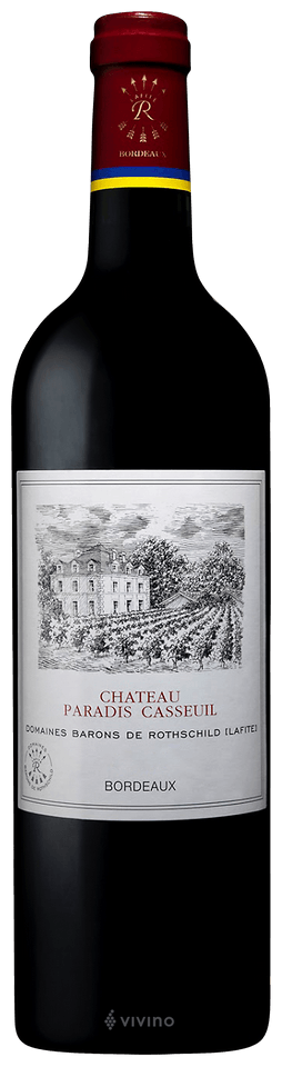 Bx Paradis Casseuil 22 BDX Rouge TABLE RED