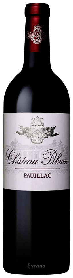 Bx Pibran 17 Pauillac TABLE RED