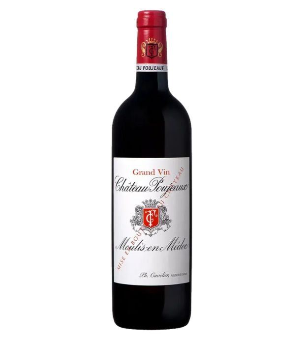 Bx Poujeaux 15 Moulis TABLE RED