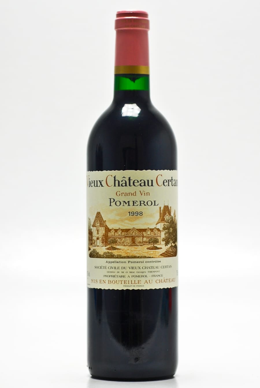 Bx Vieux Chateau Certan 98 Pomerol TABLE RED