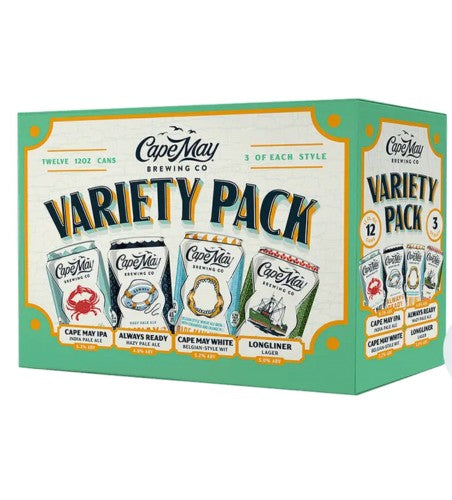 CAPE MAY VARIIETY 12PK