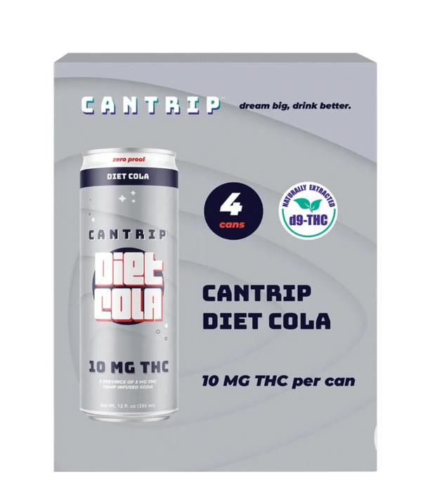 Cantrip Diet Cola 10Mg Thc 4Pk