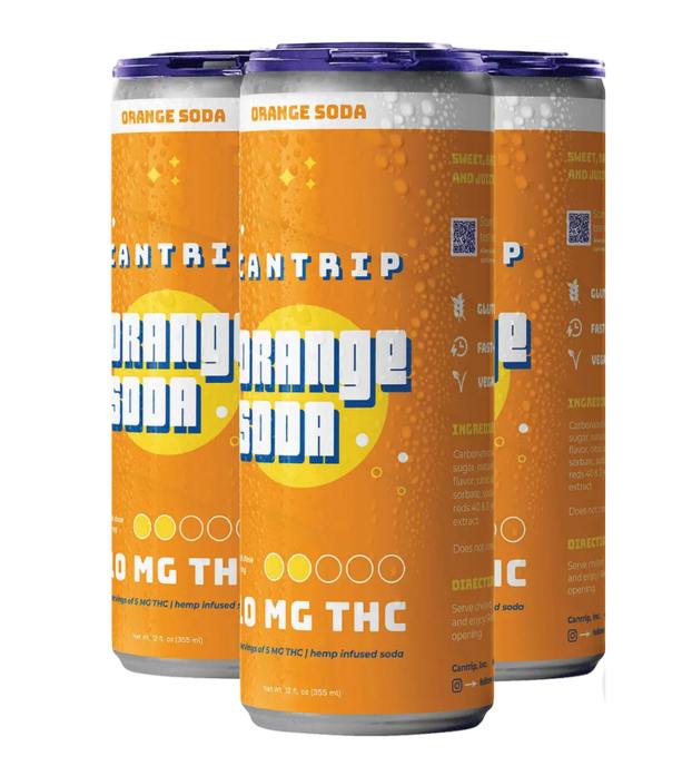 キャンドル CONPE10 ND.ver.RETRO STRIPE Cantrip Orange Soda 10Mg Thc 4Pk