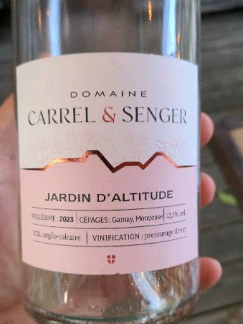 Carrel & Senger Altitud Ros