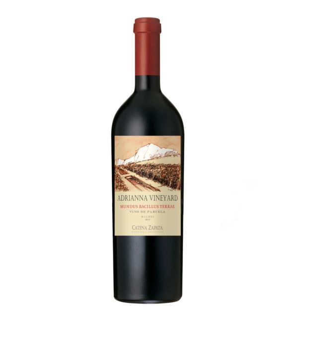 Catena Zapata Malbec Adrianna Mundus Bacillus Terrae Wood 750Ml