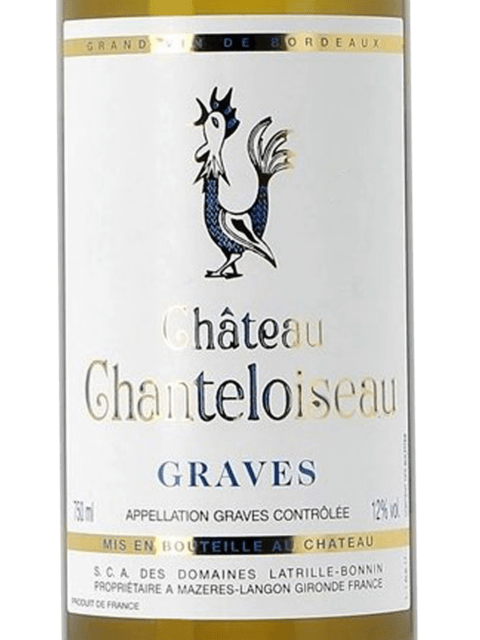 Ch Chanteloiseau Graves Blanc