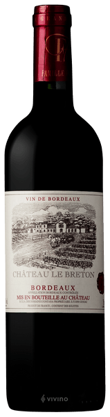 Ch Le Breton Bordeaux Superieur Rouge