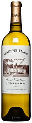 Chateau Picque Caillou Blanc