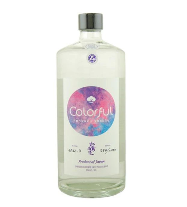 Colorful Honkaku Shochu Sweet Potatoe Rice 60Pf 750Ml