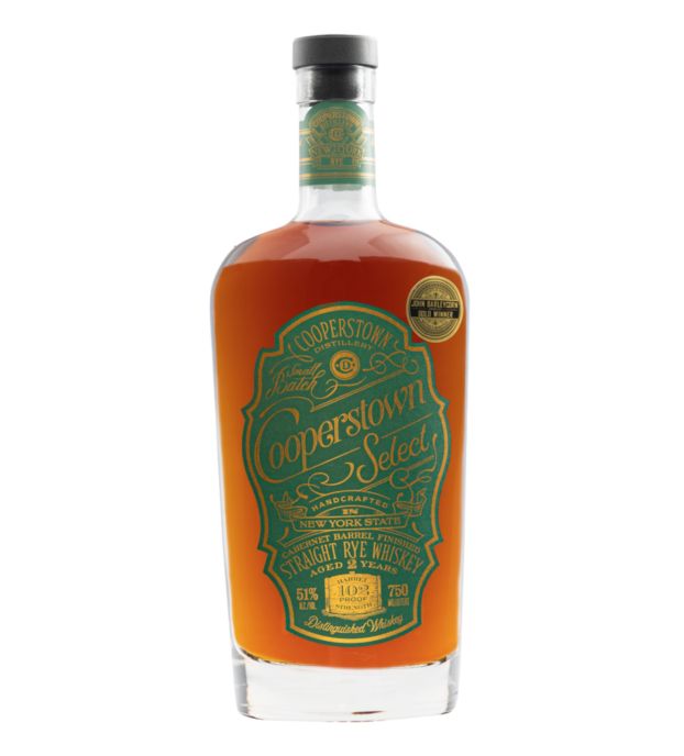 Cooperstown Select Straight Rye Whiskey