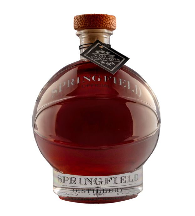 Cooperstown Springfield Basketball Decanter Bourbon Whiskey
