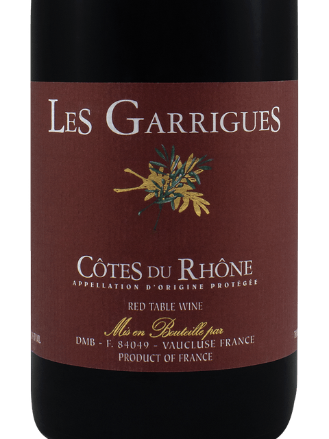 Cotes du Rhone Les Garrigues