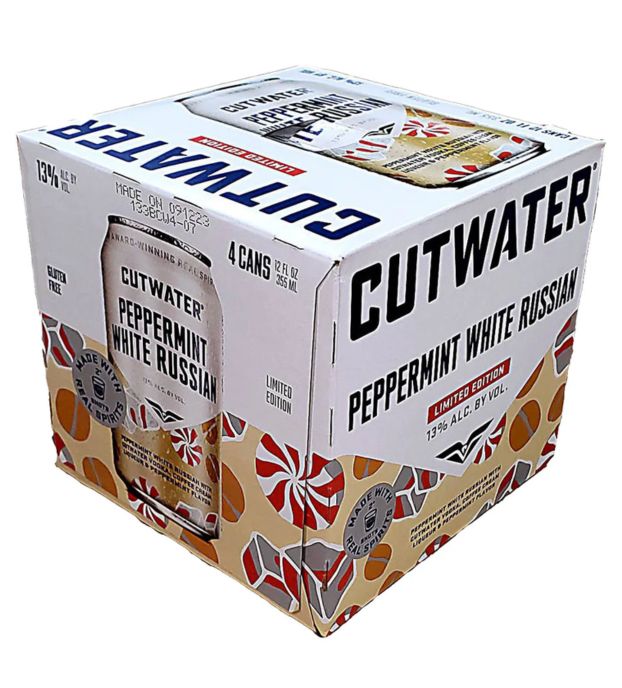 Cutwater Peppermint White Russian 4Pk