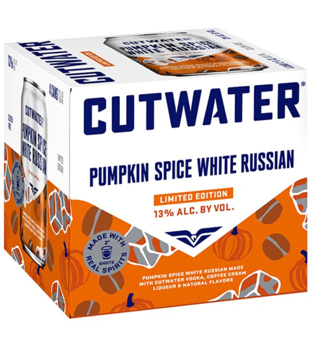 Cutwater Pumpkinspice Russian River 4Pk Cans