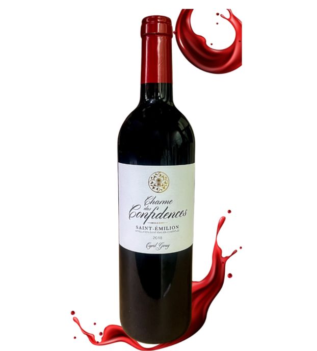 Cyril Gouy Charme de Confidences Saint Emilion Rouge