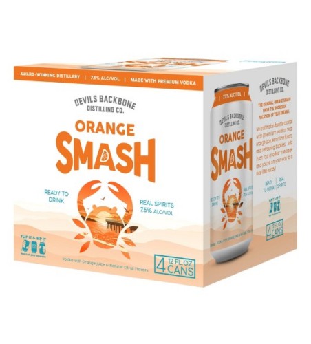 DEVILS BACKBONE ORANGE SMASH 4 PACK CANS