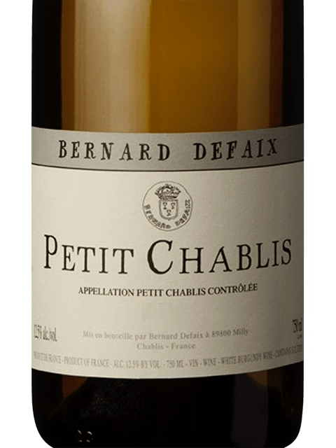 Defaix Domaine B Petit Chablis 750Ml