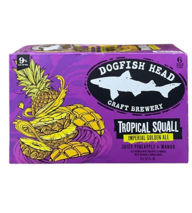 Dogfish Head Tropical Squall Imperial Golden Ale 6Pk