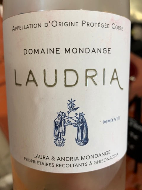 Domaine Mondange Laudria Vin de Corse AOP Rose 2023