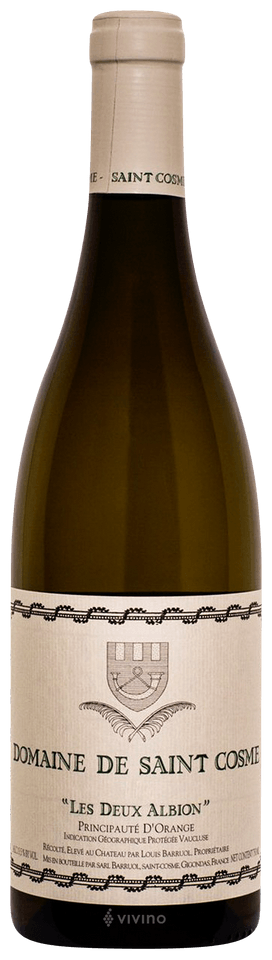 Domaine St Cosme Igp Les Deux Albions Blanc 750Ml