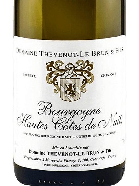 Domaine Thevenot-Le Brun & Fils Bourgogne Hautes Cotes De Nuits White