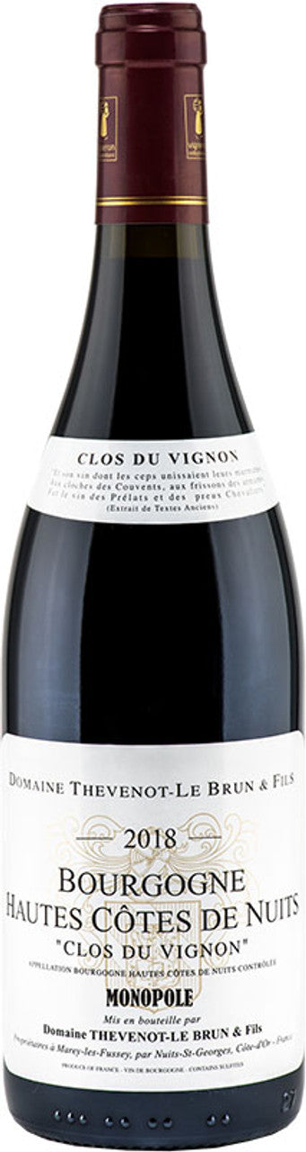 Domaine Thevenot-Le Brun & Fils Clos du Vignon