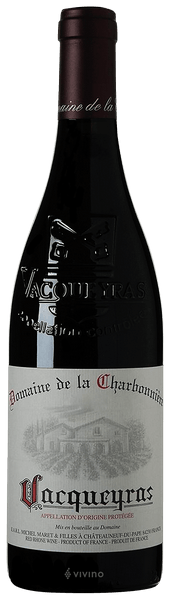 Dom de la Charbonniere Vacqueyras Rouge