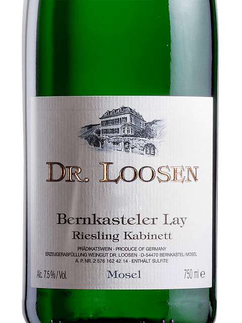 Dr Loosen Bernkasteler Lay Kabinett 750Ml