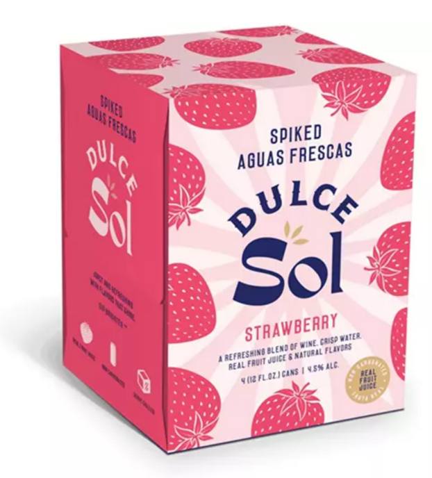 Dulce Sol Strawberry 4Pk