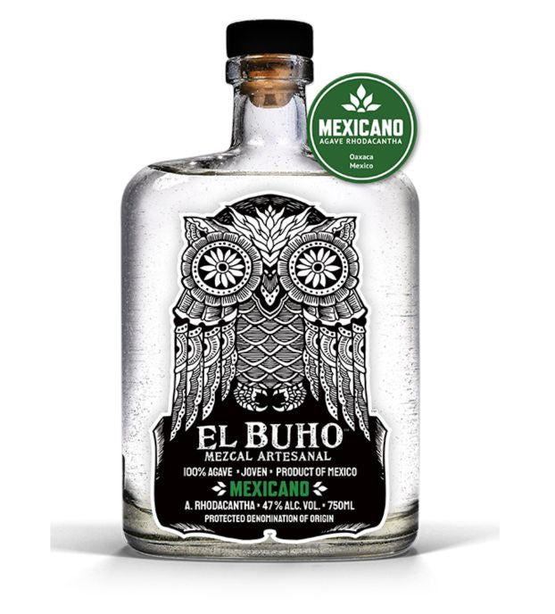 El Buho Mezcal Agave Mexicano 94Pf 750Ml