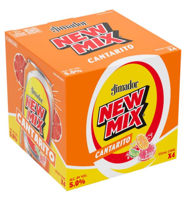 El Jimador New Mix Cantario 4Pk Cans 355 Ml