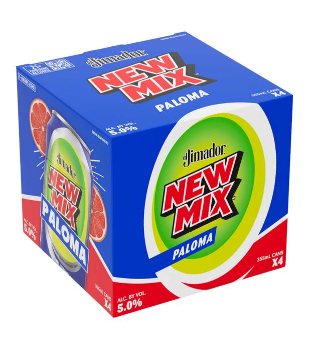 El Jimador New Mix Paloma 4Pk Cans 355 Ml