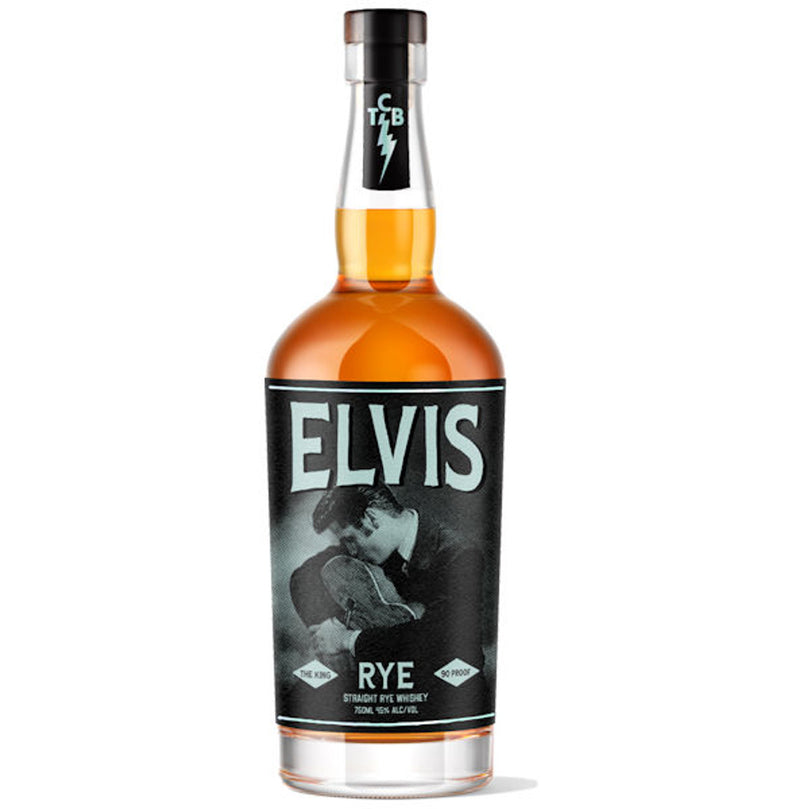 Elvis The King Straight Rye Whiskey 750Ml