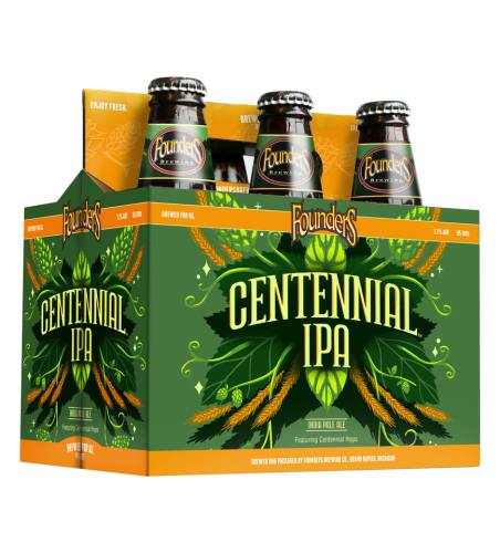 FOUNDERS CENTENNIAL IPA 6PK NR